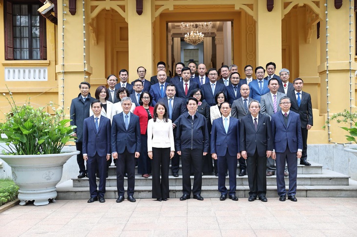 Chủ tịch nước Lương Cường: Ngành ngoại giao cần làm tốt việc tổ chức, sắp xếp bộ máy - Ảnh 4.