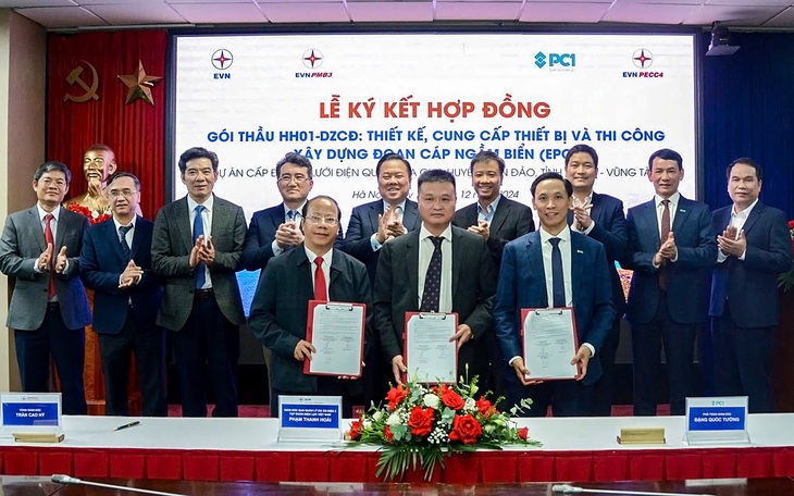 Công bố đối tác làm tuyến cáp ngầm kéo điện ra Côn Đảo - Ảnh 1. Lộ diện nhà thầu EPC làm tuyến cáp ngầm gần 2.000 tỉ đồng kéo điện ra Côn Đảo - Ảnh 1.
