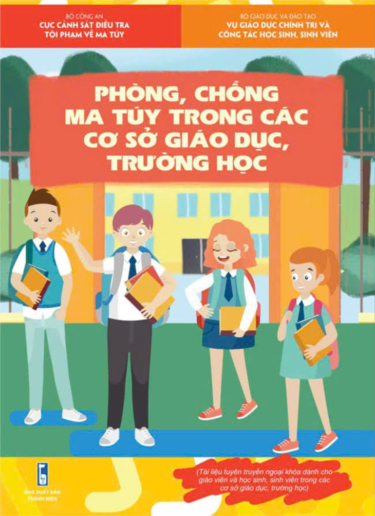 Bộ Công an phát hành sách giúp học sinh nhận biết ma túy 'núp bóng' thực phẩm, thuốc lá điện tử - Ảnh 1.