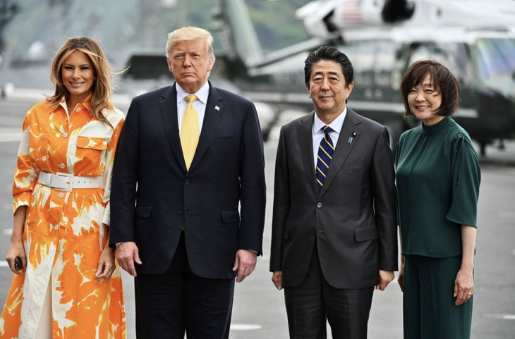 Ông Trump sắp gặp phu nhân cố thủ tướng Nhật Abe Shinzo? - Ảnh 1.