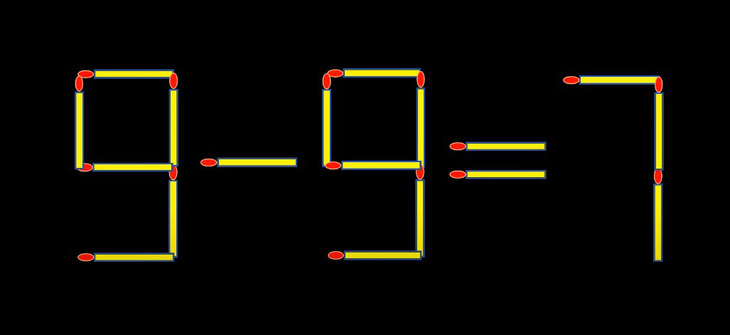 Thử tài IQ: Di chuyển một que diêm để 3+4=1 thành phép tính đúng - Ảnh 2.