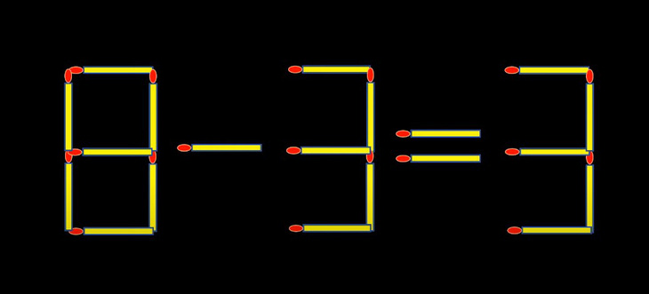 Thử tài IQ: Di chuyển một que diêm để 3+4=1 thành phép tính đúng - Ảnh 3.