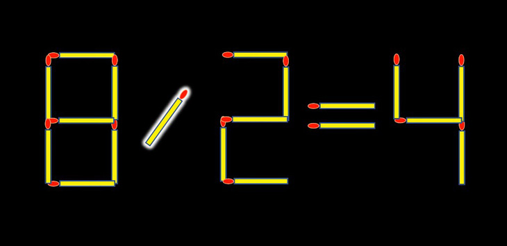 Thử tài IQ: Di chuyển một que diêm để 1+6=4 thành phép tính đúng - Ảnh 1.