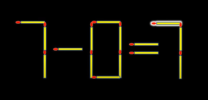 Thử tài IQ: Di chuyển một que diêm để 5-4=85 thành phép tính đúng - Ảnh 1.