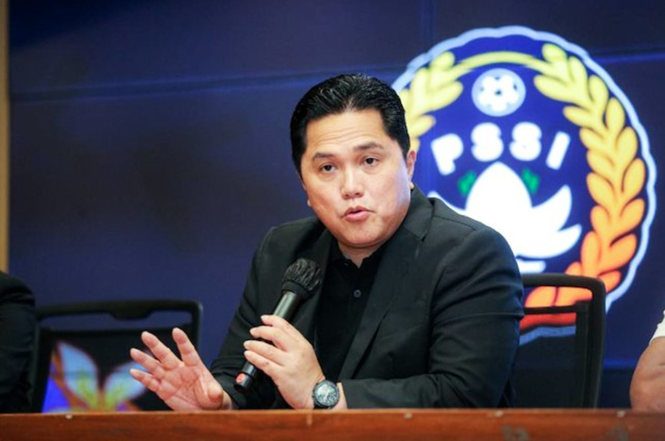 Chủ tịch PSSI Erick Thohir: ‘Indonesia hoà được Việt Nam là điều phi thường’ - Ảnh 1.