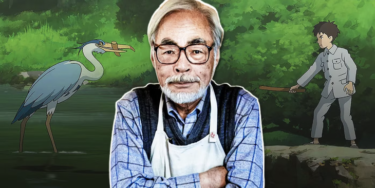 Cha đẻ Ghibli， huyền thoại anime Miyazaki Hayao， chim diệc và tình thư để lại - Ảnh 1.