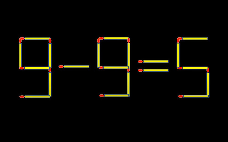 Thử tài IQ: Di chuyển một que diêm để 4-9=2 thành phép tính đúng - Ảnh 7.