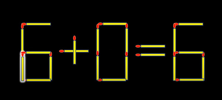 Thử tài IQ: Di chuyển một que diêm để 5+8=6 thành phép tính đúng - Ảnh 1.