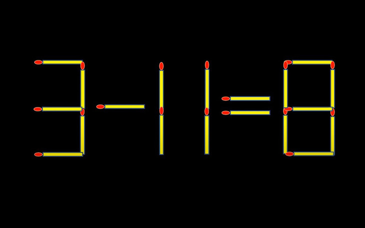 Thử tài IQ: Di chuyển một que diêm để 9-6=1 thành phép tính đúng - Ảnh 7.