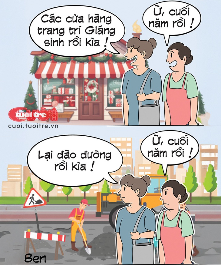 Không khí Giáng sinh và không khí... đào đường - Ảnh 1.