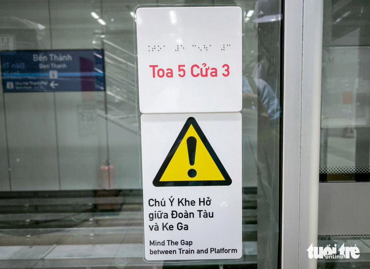 Những chi tiết nhỏ nhưng đầy ý nghĩa ở ga metro số 1 TP.HCM - Ảnh 8.