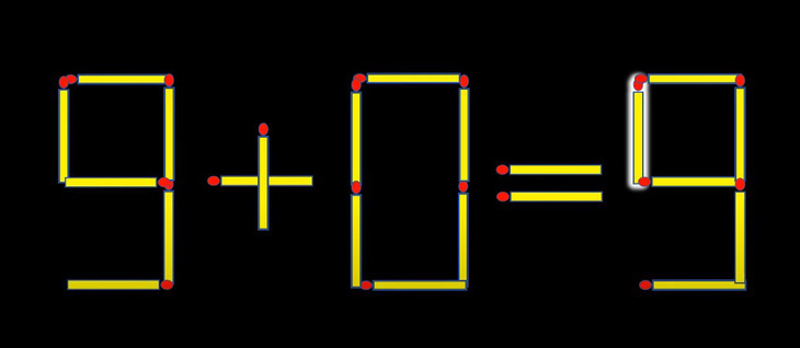 Thử tài IQ: Di chuyển một que diêm để 6-6=1 thành phép tính đúng - Ảnh 1.