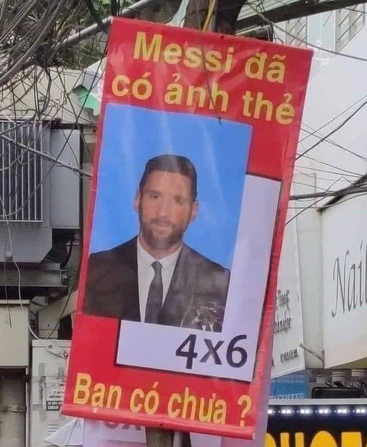 Ảnh vui 21-12: Messi đã có ảnh thẻ 4x6, bạn đã có chưa? - Ảnh 1.