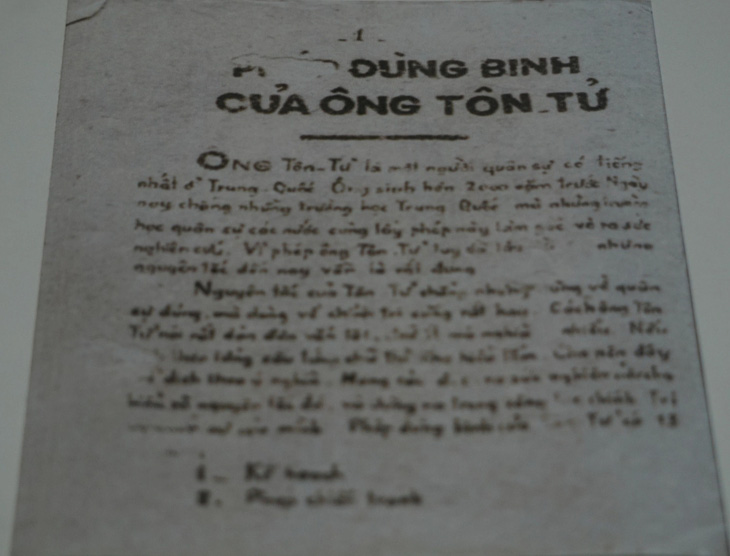 Bác Hồ với binh pháp Tôn Tử và bữa cơm đầu tiên của Đội Việt Nam tuyên truyền giải phóng quân - Ảnh 4.