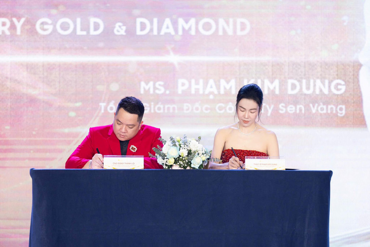 Thương hiệu Luxury Gold & Diamond công bố đại sứ thương hiệu - Ảnh 1.