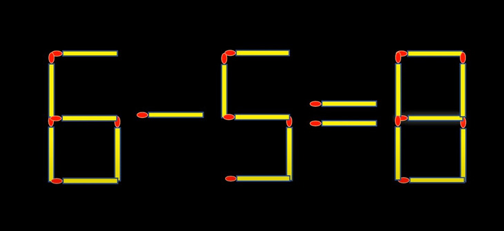 Thử tài IQ: Di chuyển một que diêm để 17+8=3 thành phép tính đúng - Ảnh 2.