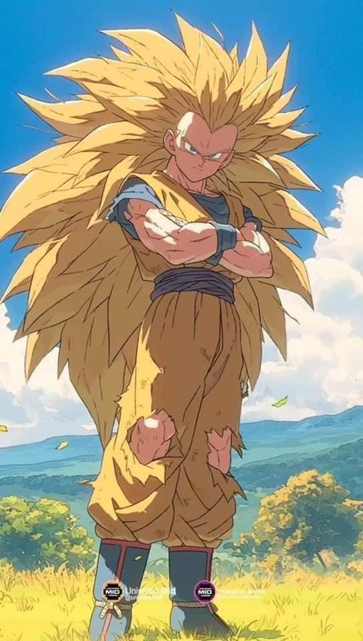 Khi dàn diễn viên Dragon Ball hóa thân theo phong cách Ghibli - Ảnh 11.