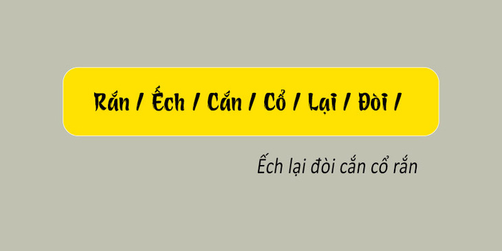 Thử tài tiếng Việt: Sắp xếp các từ sau thành câu có nghĩa (P165) - Ảnh 1.