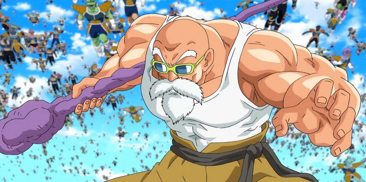 Master Roshi cực ngầu trong phiên bản live-action được tái hiện bằng AI - Ảnh 1.