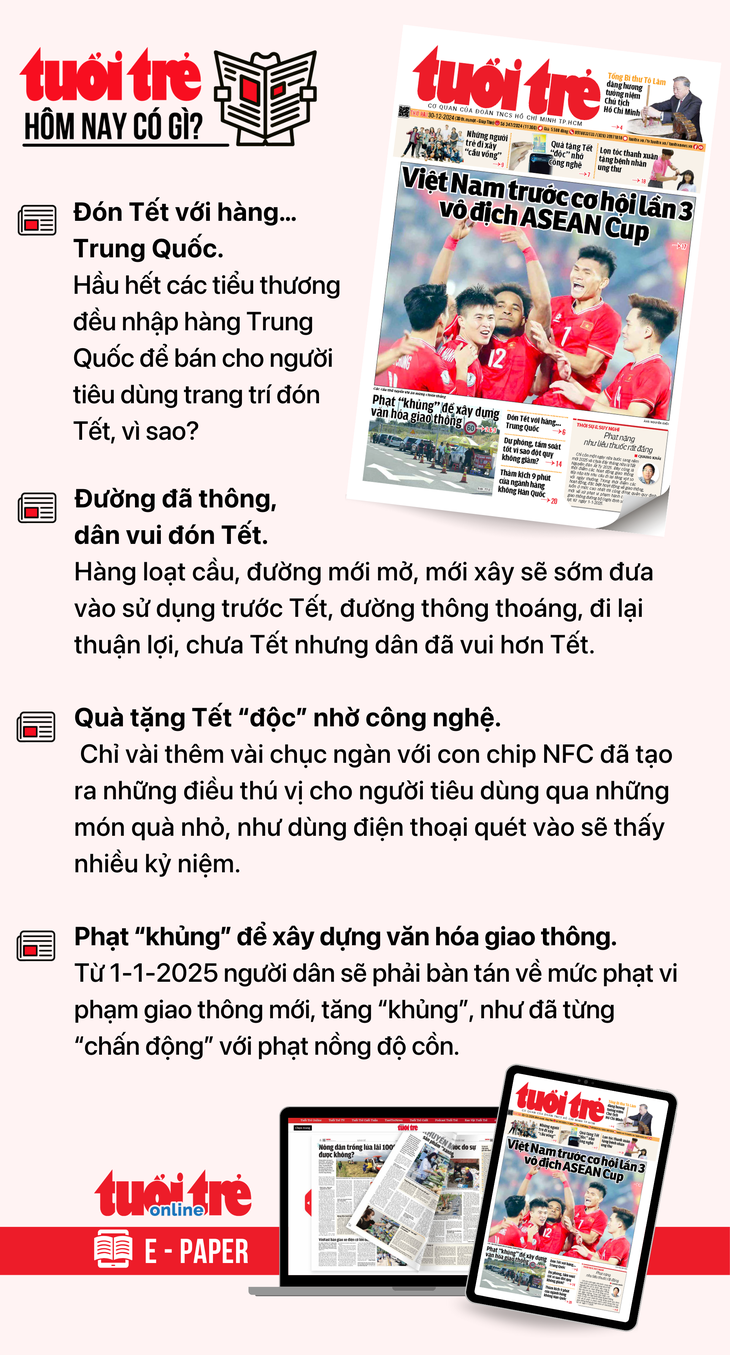 Tin tức sáng 30-12: Công ty con trai ông Phạm Nhật Vượng là đơn vị cho thuê xe lớn nhất Việt Nam - Ảnh 6.