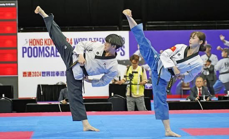  Hai ngày, Châu Tuyết Vân giành 2 HCV taekwondo thế giới - Ảnh 2.