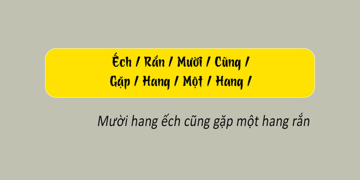 Thử tài tiếng Việt: Sắp xếp các từ sau thành câu có nghĩa (P166) - Ảnh 1.