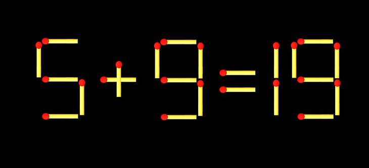 Thử tài IQ: Di chuyển một que diêm để 8+13=6 thành phép tính đúng - Ảnh 2.