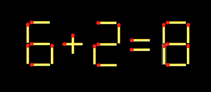 Thử tài IQ: Di chuyển một que diêm để 8+17=8 thành phép tính đúng - Ảnh 1.