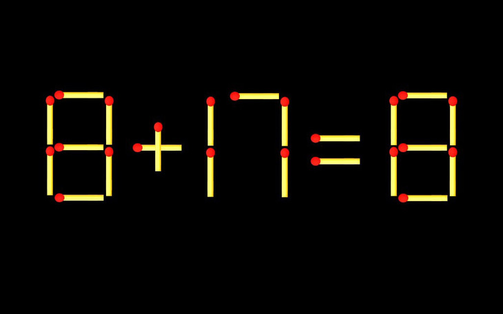 Thử tài IQ: Di chuyển một que diêm để 6+12=7 thành phép tính đúng - Ảnh 7.