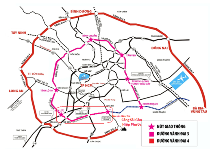 Cần kết nối đường vành đai 3 để khai thông điểm nghẽn cụm cảng biển và Nhà Bè - Ảnh 1.