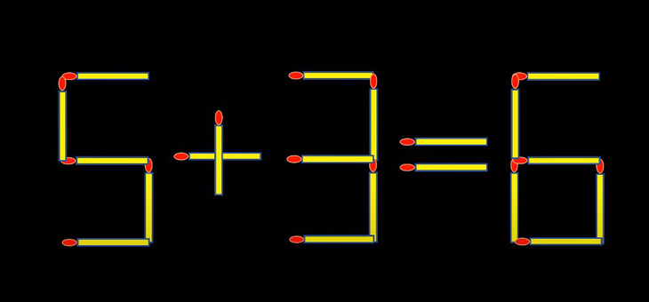 Thử tài IQ: Di chuyển một que diêm để 4-5=6 thành phép tính đúng - Ảnh 2.