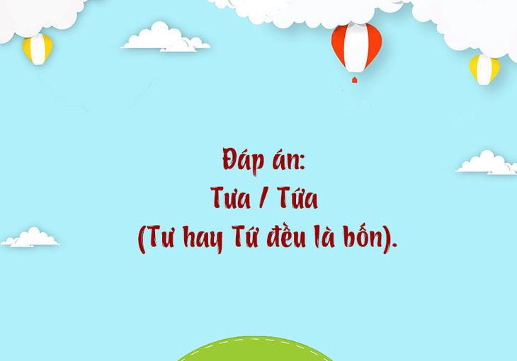 Từ nào trong tiếng Việt có bốn chữ 'A'? - Ảnh 1.