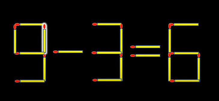 Thử tài IQ: Di chuyển một que diêm để 4-5=6 thành phép tính đúng - Ảnh 1.