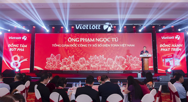 Vietlott vinh danh các đại lý, điểm bán hàng tiêu biểu - Ảnh 4.