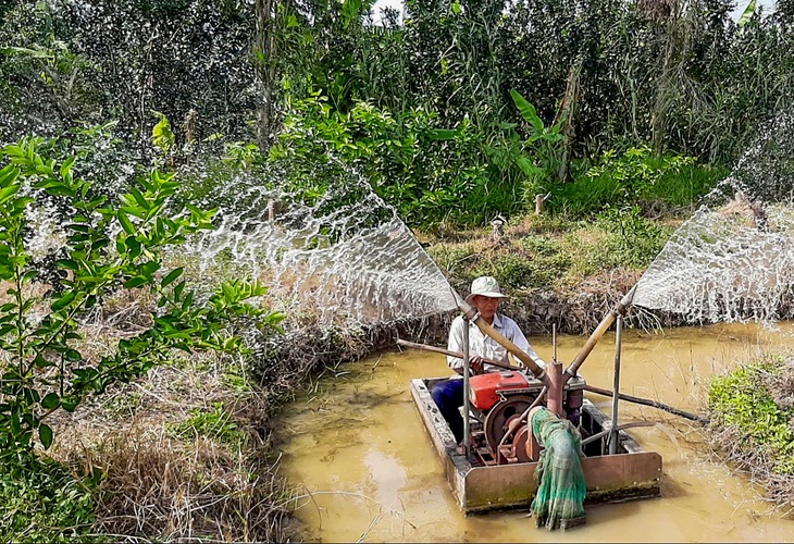 Thủ tướng chỉ đạo chủ động ứng phó xâm nhập mặn cao điểm tại miền Tây và TP.HCM - Ảnh 1.