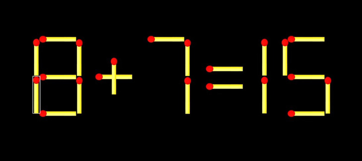 Thử tài IQ: Di chuyển một que diêm để 9+7=19 thành phép tính đúng - Ảnh 1.