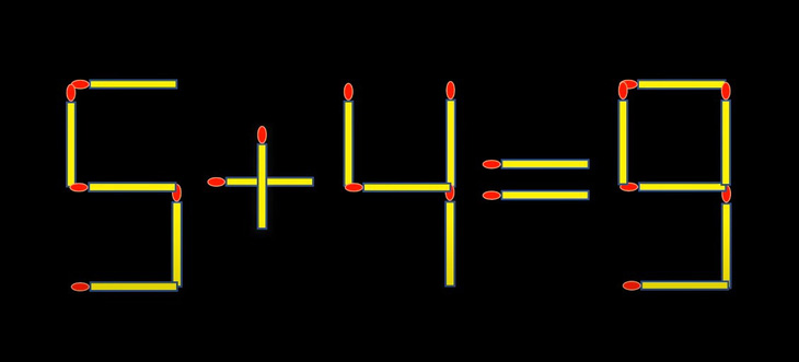 Thử tài IQ: Di chuyển một que diêm để 5+7=2 thành phép tính đúng - Ảnh 1.