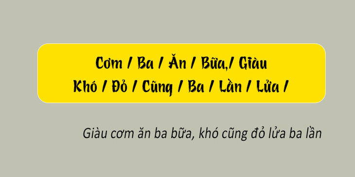 Thử tài tiếng Việt: Sắp xếp các từ sau thành câu có nghĩa (P154) - Ảnh 1.