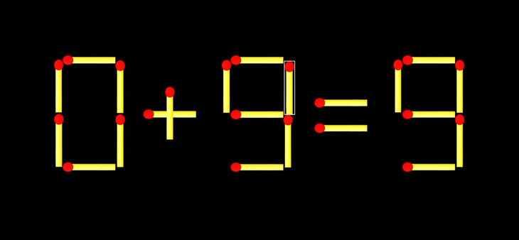 Thử tài IQ: Di chuyển một que diêm để 9+7=19 thành phép tính đúng - Ảnh 1.