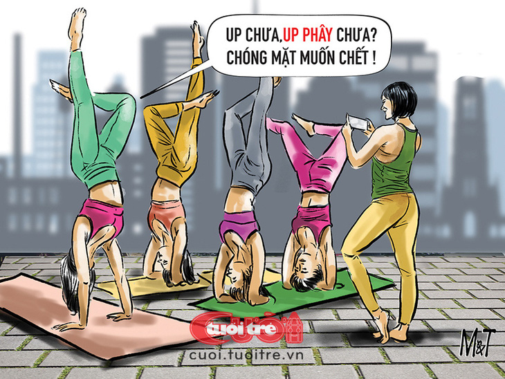 Tập yoga chóng cả mặt - Ảnh 1.