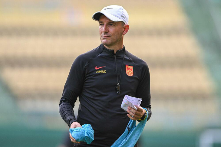 HLV Aleksandar Jankovic đã bị sa thải, sau thất bại của Trung Quốc ở Asian Cup 2023 - Ảnh: ABACA