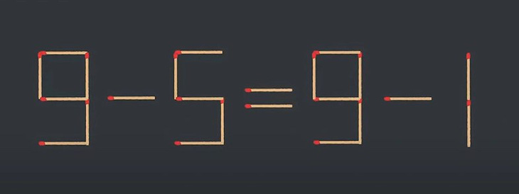 Thử tài IQ: Di chuyển một que diêm để -8+8=1 thành phép tính đúng- Ảnh 3.