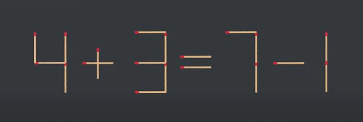 Thử tài IQ: Di chuyển một que diêm để 1+8=5x9 thành phép tính đúng- Ảnh 3.