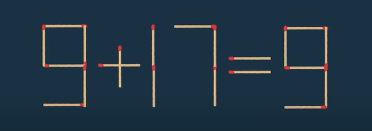 Thử tài IQ: Di chuyển một que diêm để 1+1=8 thành phép tính đúng- Ảnh 5.