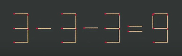 Thử tài IQ: Di chuyển một que diêm để -6-7=-6-0 thành phép tính đúng- Ảnh 5.