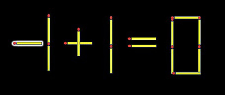 Thử tài IQ: Di chuyển một que diêm để 1+1=8 thành phép tính đúng- Ảnh 2.