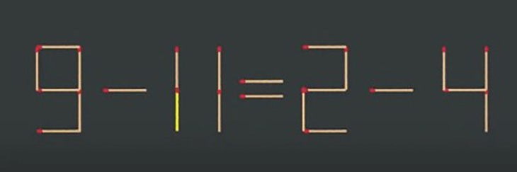 Thử tài IQ: Di chuyển một que diêm để 6=2-2+2 thành phép tính đúng- Ảnh 4.