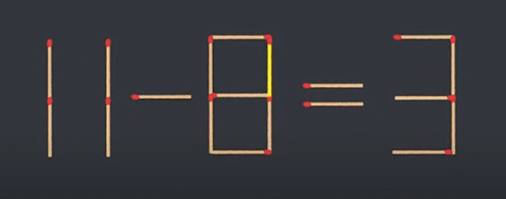 Thử tài IQ: Di chuyển một que diêm để 4-9=1 thành phép tính đúng- Ảnh 6.