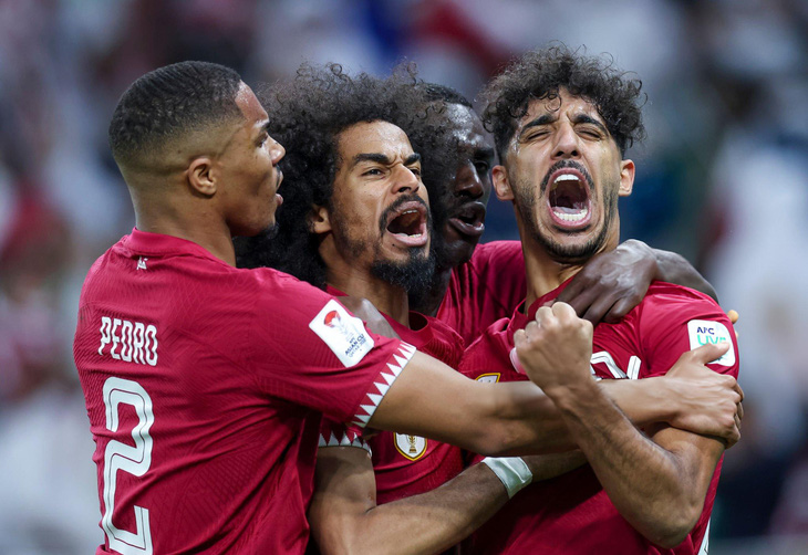 Qatar đang đứng trước cơ hội bảo vệ ngôi vô địch Asian Cup - Ảnh: GETTY