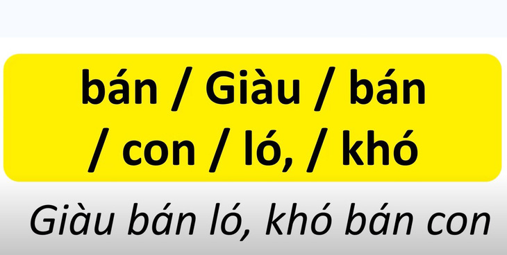 Thử tài tiếng Việt: Sắp xếp các từ sau thành câu có nghĩa (P3)- Ảnh 2.